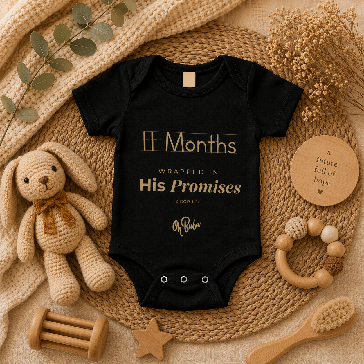 11th Month Milestone Onesie