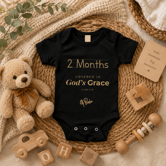 2nd Month Milestone Onesie