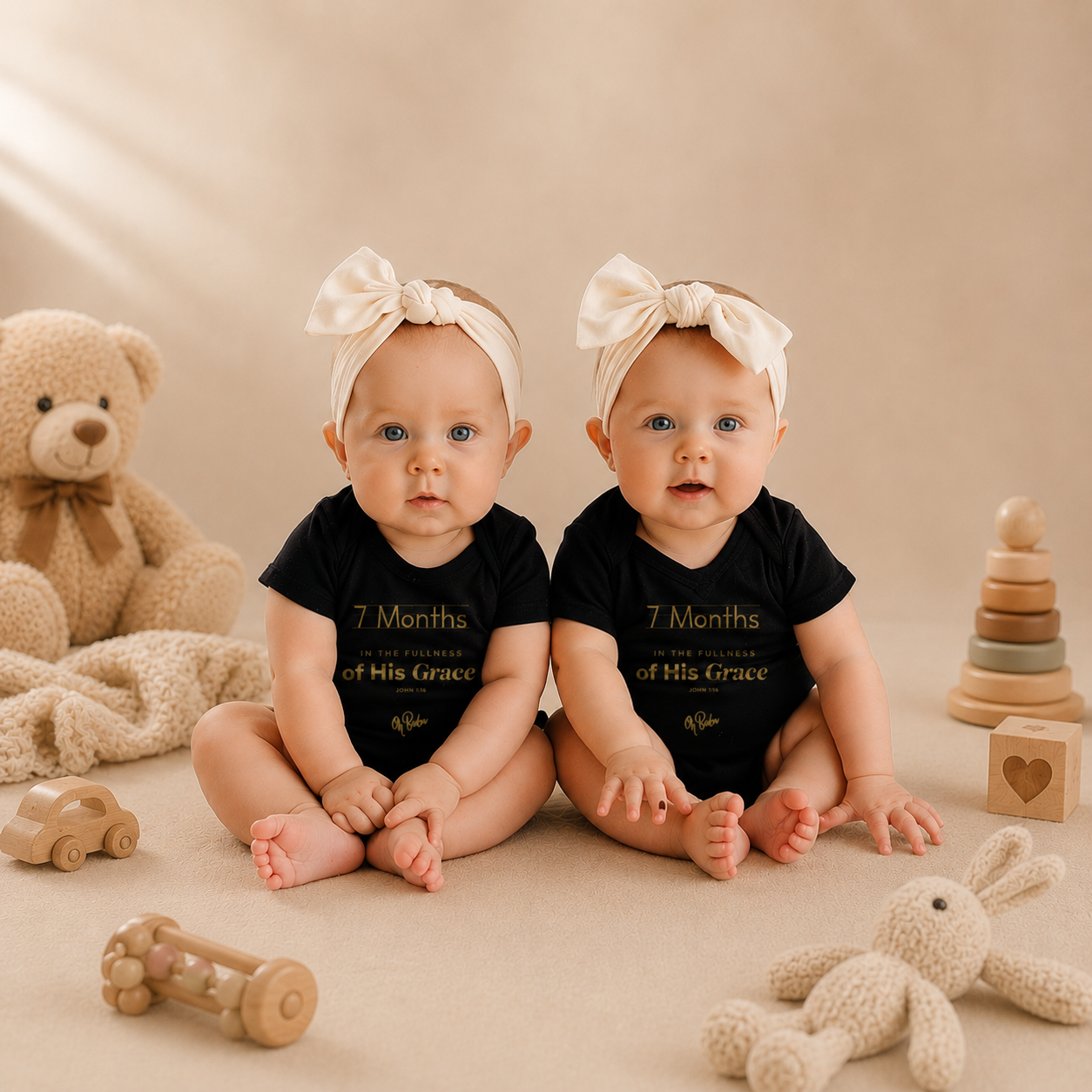 7th Month Milestone Onesie