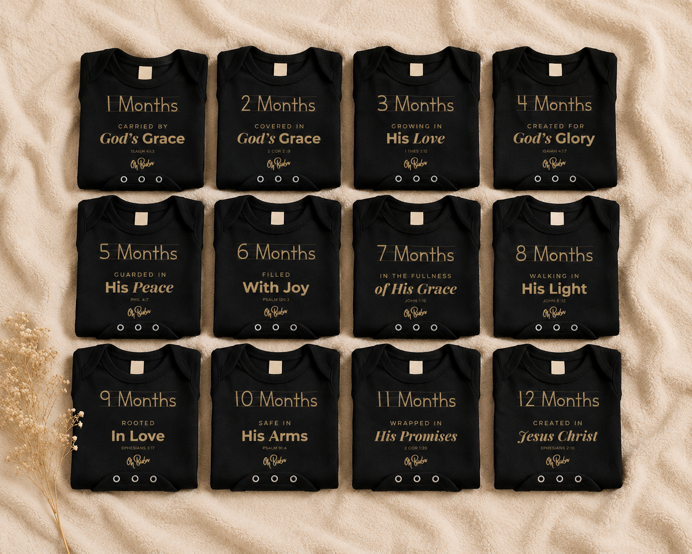 Monthly Milestone Package 1-12 Months