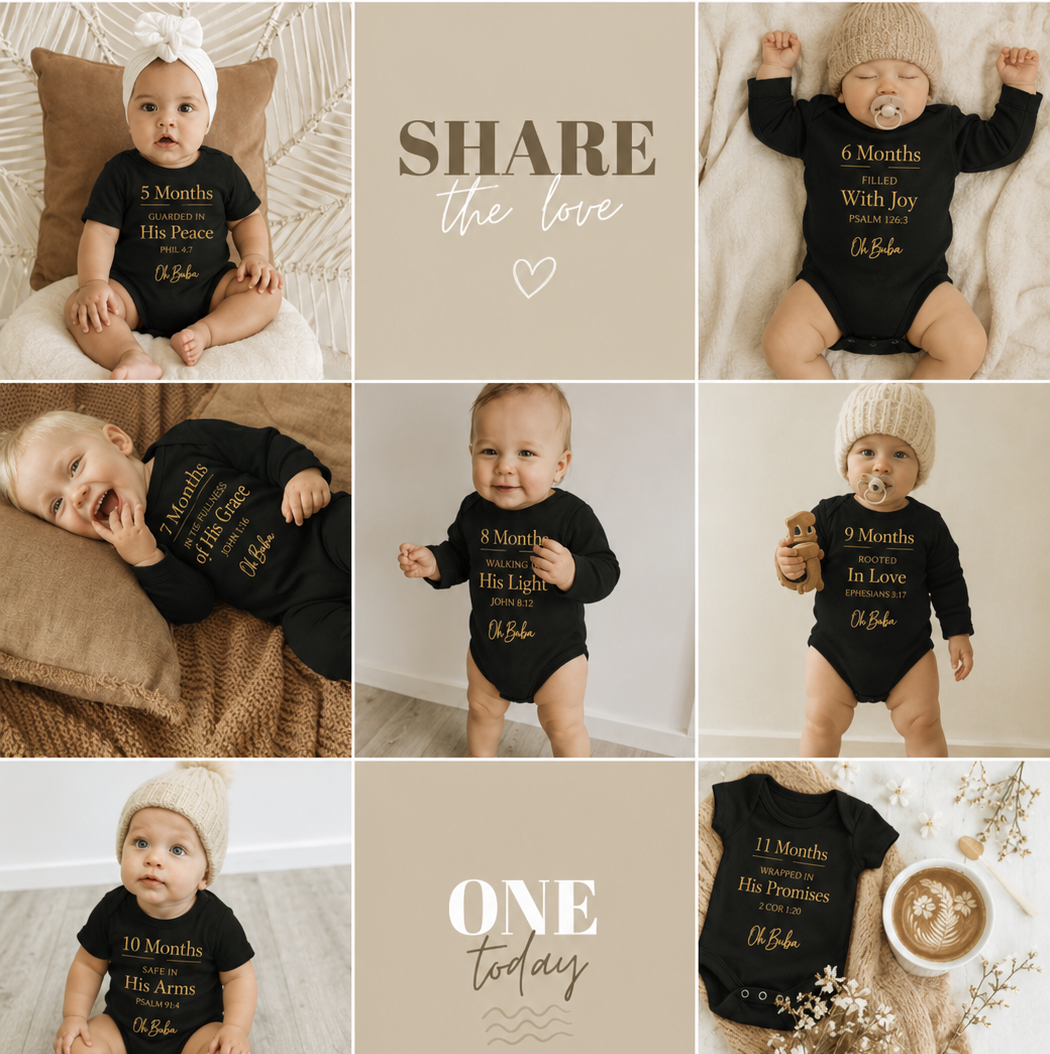 Monthly Milestone Package 1-12 Months