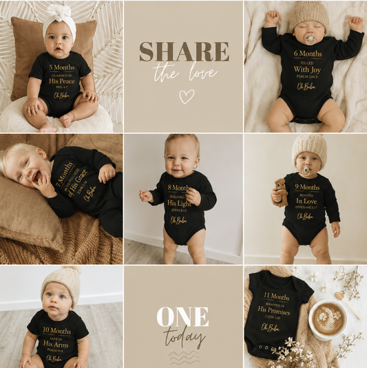 Monthly Milestone Package 1-12 Months